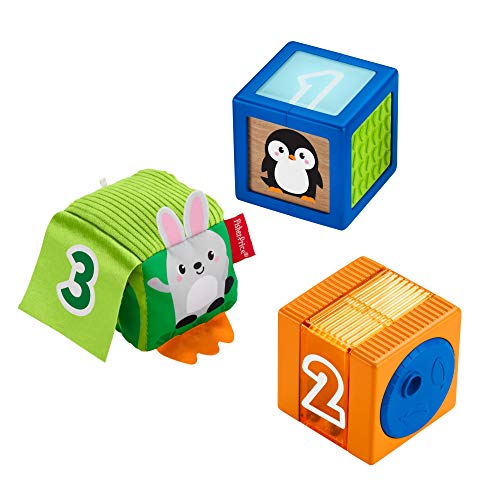 Brinquedo Didático FISHER-PRICE GJW13 (0.5 anos) Fisher-Price - Brinquedos de empilhar e encaixar - didático, 0.5 anos