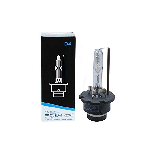 Lâmpada de faróis M-TECH ZMD4S43 (Venda multiplos) M-Tech - Iluminação de veículo a motor - faróis, preto, 1,2 cm, 100 g