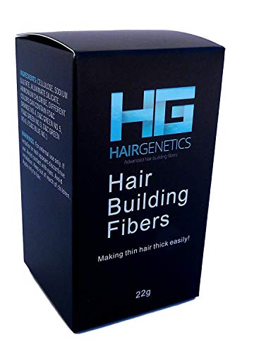 Fibras Capilares Queratina Hair Genetics Castanho Escuro 22 Gr Hair Genetics - Corretores de queda de cabelo - capilares, castanho escuro, 22 g