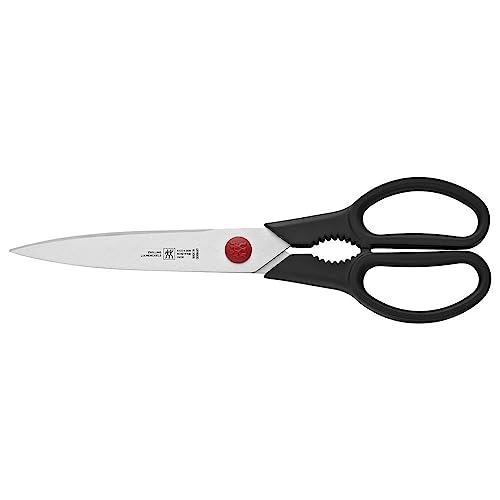 Tesoura de Cozinha ZWILLING Twin L (23 cm) ZWILLING - Tesouras de cozinha - prateado, preto, aço inoxidável, 23 cm