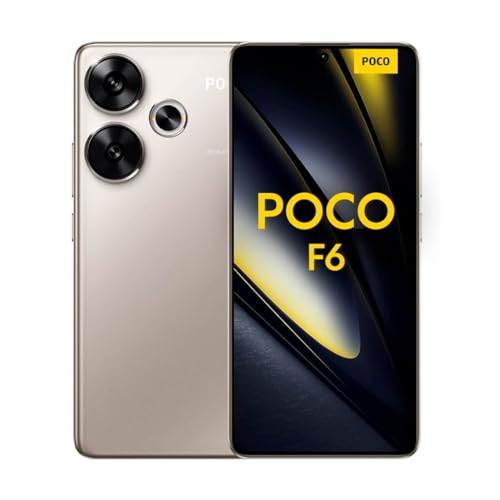 Smartphone XIAOMI Poco F6 (6.67'' - 12 GB - 512 GB - Dourado) Xiaomi - Telemóveis - 6.67 polegadas, 12 gb, 512 GB, dourado