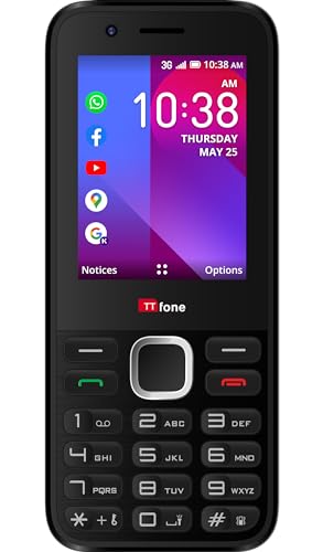 Telemóvel Senior TT FONE TT240 (2.4'' - Preto) TTfone - Telemóveis - sénior, 2.4 polegadas, preto