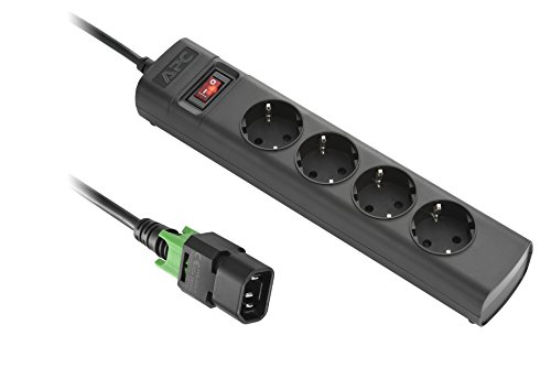 APC PZ42IZ-GR estabilizador de corrente 2 tomada(s) CA 230 V Preto APC - Fios e cabos elétricos - estabilizador, corrente, 2 tomadas, ca 230 v