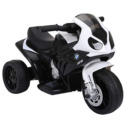 Mota Elétrica HOMCOM BMW (Preto - 66x37x44cm) HOMCOM - Veículos elétricos de passeio - mota elétrica, bmw, preto, 66x37x44cm