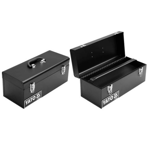 Caixa para Ferramentas YATO YT-0883 (Preto) Yato - Caixas de ferramentas - ferramentas, preto