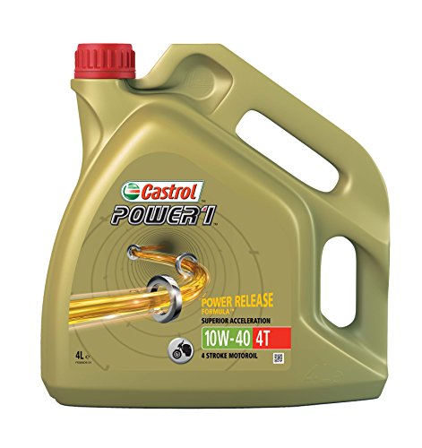 Óleo de Motor CASTROL Power 1 4T 10W-40 (10 W) Castrol - Lubrificantes - óleo, motor, castrol, power, 4t, 10w-40