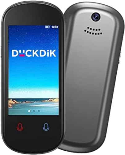 Tradutor de Voz DUCKDIK Alaska Tradutor de Idiomas por Voz Instantâneo DuckDik - Áudio - tradutor de voz, instantâneo, 109 idiomas, offline, bateria incorporada