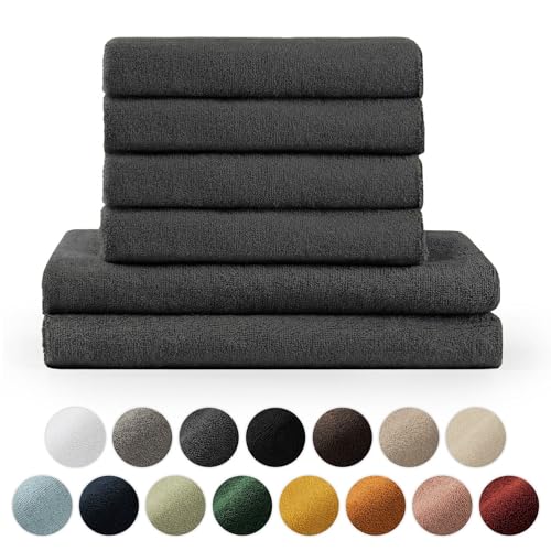 Conjunto de 2 Toalhas de Banho BLUMTAL (70x140cm) Everbrent - Roupa de cama e cama - 2 toalhas, 70x140 cm