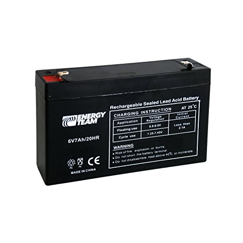 Bateria Recarregável ENERGYTEAM ET6-7 (Chumbo-Ácido) EnergyTeam - Baterias - recarregável, chumbo-ácido