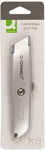 Canivete Q-CONNECT KF10633 (Aço Inoxidável) Q-Connect - Ferramentas - aço inoxidável, cinzento
