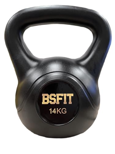 Kettlebell Russian Weight 32kg BSFIT (Recondicionado Como Novo) BSFIT - Levantamento de peso - 3,2 kg, reconstruído como novo, preto