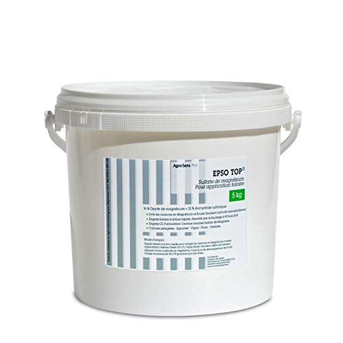 Fertilizante AGROSENS Magnésio Epsom Top (5 kg) Agro Sens - Adubos - magnésio, azufre, 5 kg, folha