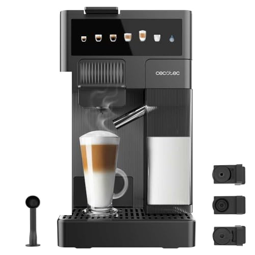 Máquina de Café Cecotec Cumbia FreeStyle Latte 20 Bar 1350W Preto Cecotec - Máquinas de café espresso - 20 bar, 1350 W, preto