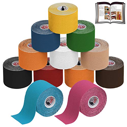 Cinta de kinesiologia alpidex 5 m x 5 cm ALPIDEX - Fita médica e bandagens - kinesiologia, 5 m, 5 cm