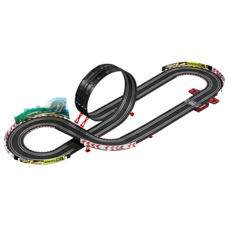 Pista de Corridas para Brinquedos Carrera Go Mario Kart 8 Carrera - Conjuntos de brinquedos - pista corrida, brinquedos carrera go, mario kart 8, elementos flip, plástico duro