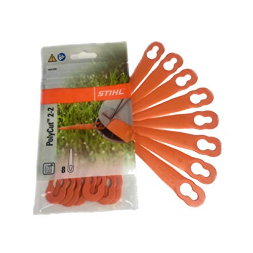 Lâmina de Corta Ríz, Jardim e Poda Plástica STIHL PolyCut 2-2 Stihl - Acessórios para aparadores de erva - plástico, preto, verde, 8 peças