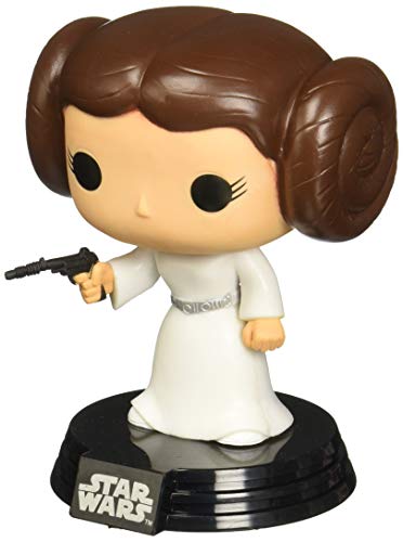 Figura FUNKO Pop! Star Wars Princess Leia Funko - Brinquedos - figura, funko pop, star wars, princess leia, vinil, cabeça bobble