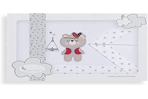 Lençol de Viagem INTERBABY Oso (80x100 cm) Interbaby - Lençóis - lençol, viagem, oso, 80x100cm