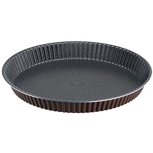 Forma para Tarte TEFAL J5586402 (Aluminio - Preto) Tefal - Formas de torta e quiche - alumínio, preto, antiaderente, resistente à calçada