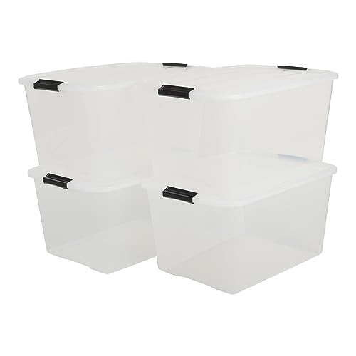 Caixa de Arrumação IRIS OHYAMA Top Box Tb-45 Iris Ohyama - Caixas de mudança e envio - preto, plástico, 38x28x15 cm