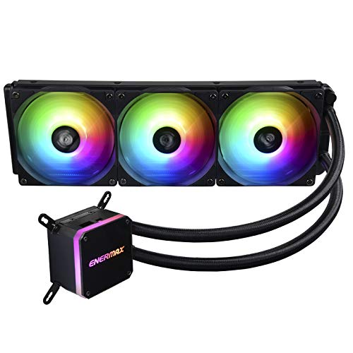 Cooler ENERMAX Liqmax III ELC-LMT360-ARGB Enermax - Peças de refrigeração de sistema de computador - refrigerador, cpu, 400 mm, intel lga 1150, amd am4