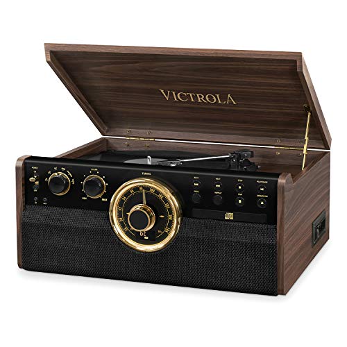 Gira-Discos VICTROLA Empire Chaine Stereo 6-en-1 Victrola - Gira-discos e leitores de vinil - stereo, 6 em 1, vinil
