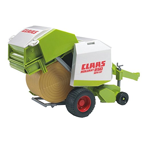 Camião CLAAS Rollant (Idade Mínima Recomendada: 3 anos) Bruder - Caminhões de brinquedo & veículos de construção - camião, claus rollant, idade mínima recomendada, verde, branco, amarelo