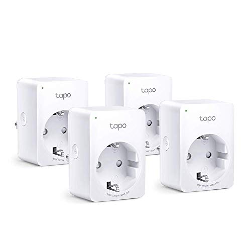 Tomada Inteligente TP-LINK Tapo P100 Branco TP-Link - Controlos de tomadas de parede e sensores - wi-fi, remoto, temporizador, compacto