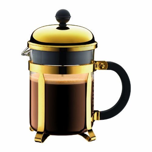 Cafeteira de Filtro BODUM Chambord 1924-17 Bodum - Cafeteiras de êmbolo - 0.5L, aço inoxidável, preto, indicador