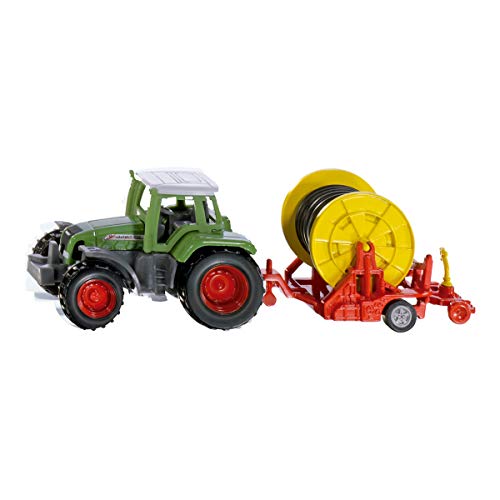 Trator SIKU com Reboque de Brinquedo (Idade Mínima: 3 - Transportes) SIKU - Caminhões de brinquedo & veículos de construção - 3 anos, metal, plástico, escala 1:32