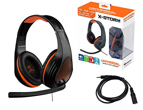Auscultadores com Fio SUBSONIC X-1000 (PS4 - Microfone) SUBSONIC - Fones de ouvido e headsets - ps4, microfone, gaming, casco