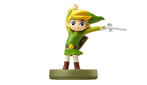 Figura Nintendo Amiibo The Legend Of Zelda: The Wind Waker Link Nintendo - Acessórios para consoles de videogame - interativo, Wii U, New 3DS, guarda progressão
