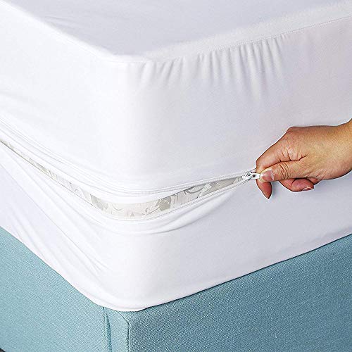 Protetor de Colchão Impermeável com Cordões 60X120Cm Xuanyijie - Roupa de cama e cama - impermeável, cordões, 60x120cm, 2 peças