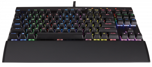 Teclado Gaming CORSAIR K65 RGB Rapidfire TKL Preto Corsair - Teclados - gaming, rgb, rapidfire, tkl