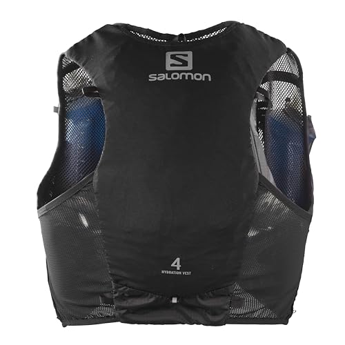 Chaleira de Corrida SALOMON Adv Hydra Vest 4 Salomon - Sistemas de hidratação - chaleira, corrida, salomon, adv hydra vest 4, hidratação, tecidos macios