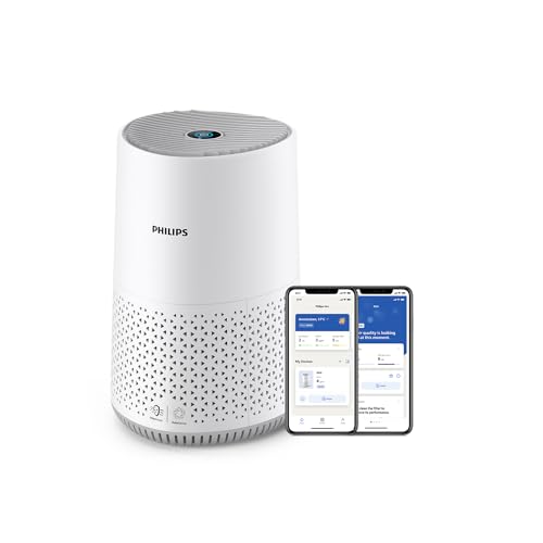 Purificador PHILIPS AC6125/10 (44 m2 - 60 dB) Philips - Secadores de ar e filtro - 44 m2, 60 dB, filtro hepa, 3 velocidades