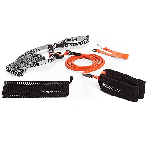 Faixa de Natação BUDDYSWIM (Preto - 1.5x36 cm) BUDDYSWIM - Equipamento atlético de uso geral - natação, preto, 1.5x36 cm