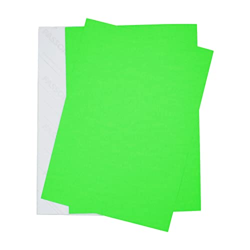 Etiquetas Neón DURONIC DV-1013 (A4 - 25 Un) easydruck24de - Papel de impressora e copiadora - a4, 25 un, branco, verde fluorescente