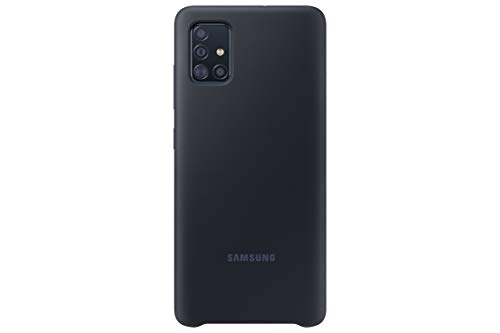 Capa SAMSUNG Galaxy A51 Silicone Preto SAMSUNG - Capas para telemóveis - silicone, preto, proteção, acesso