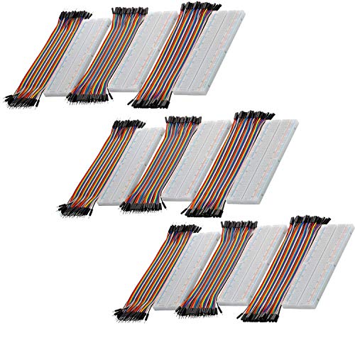 Kit de Eletrónica AZDELIVERY MB102 (Breadboard e Cabos) AZDelivery - Downloads de música digital - kit eletronica, placa protoboard, cabos, introducao barata, breadboard mb102