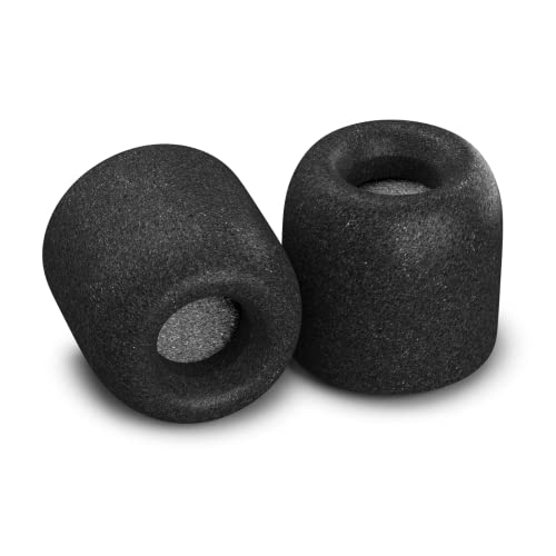 Comply TX-400 Isolation 3 Ear Tips Size Large Comply - Acessórios de fone de ouvido e headset - poliuretano, thermoplastic elastomer, preto, ear tips