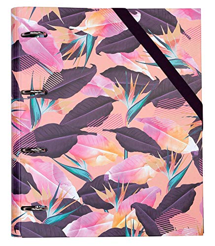 Dossier A4 CLASSEUR MILAN Tropical (Branco - Polipropileno) Milan - Pastas Organizadoras - a4, polipropileno, branco