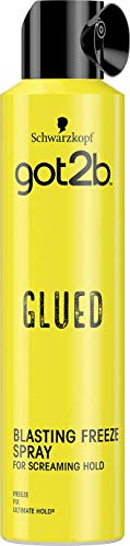 Spray para o Cabelo SCHWARZKOPF Got2B Glued Blasting Freeze (300ml) Got2B - Produtos de styling de cabelo - spray, cabelo, schwarzkopf, got2b, glued blasting freeze, 300ml