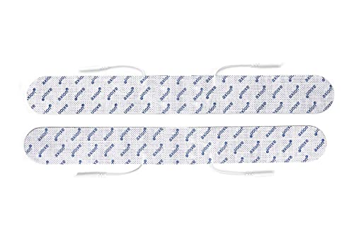 Eletrodos de Aço Longo 33X4 Cm Axion AXIONALEMANIA - Suprimentos médicos - autoadesivos, reutilizáveis, eletroestimulação