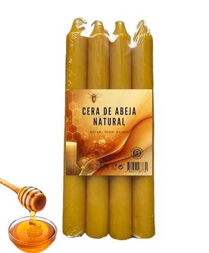 Velas de Mel BB (Cera Natural - 20 cm) Ceras roura - Velas - cera natural, 20 cm, higiene pessoal
