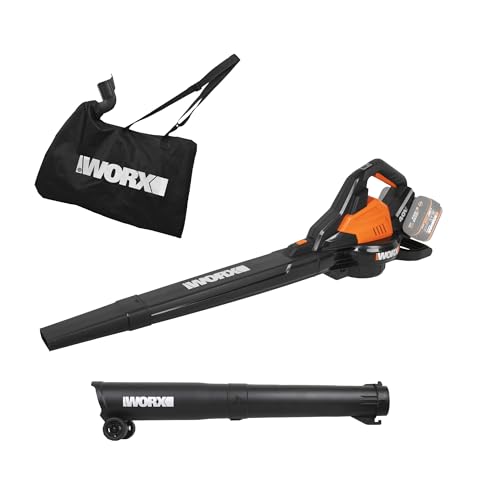Mini Aspirador de Folhas GREENWORKS WG583E.9 Worx - Ferramentas elétricas multifuncionais - mini, aspirador, folhas, autonomia, carga