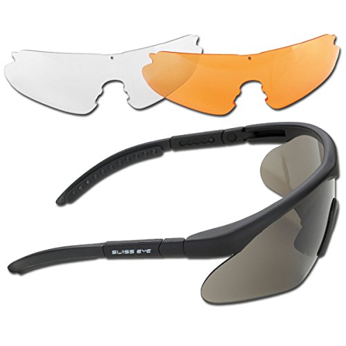 Óculos de sol para Homem SWISS EYE Raptor Ballistic Preto para Nautica (Tamanho Único) Swiss - Óculos de proteção - homem, preto, nautica, tamanho único