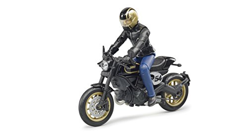 Figura de Brincar BRUDER Ducati Scrambler (Idade Mínima: 3) Bruder - Modelos em escala - figura, brincar, 3 anos, realista, detalhado