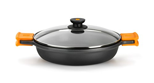 Panela Baixa BRA Efficient (Alumínio - Preto) BRA - Fornos holandeses - alumínio, preto, panela com tampa, 46 cm
