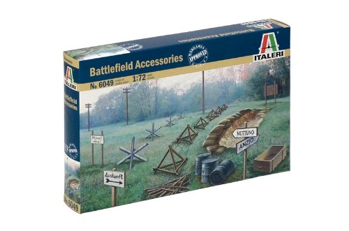 Conjunto de acessórios para campanha de batalha ITALERI 1/72 Italeri - Kits de modelos em escala - campanha, batalha, 1/72, acessórios
